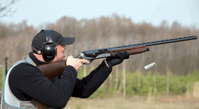 Проверка боя охотничьего ружья и его пристрелка