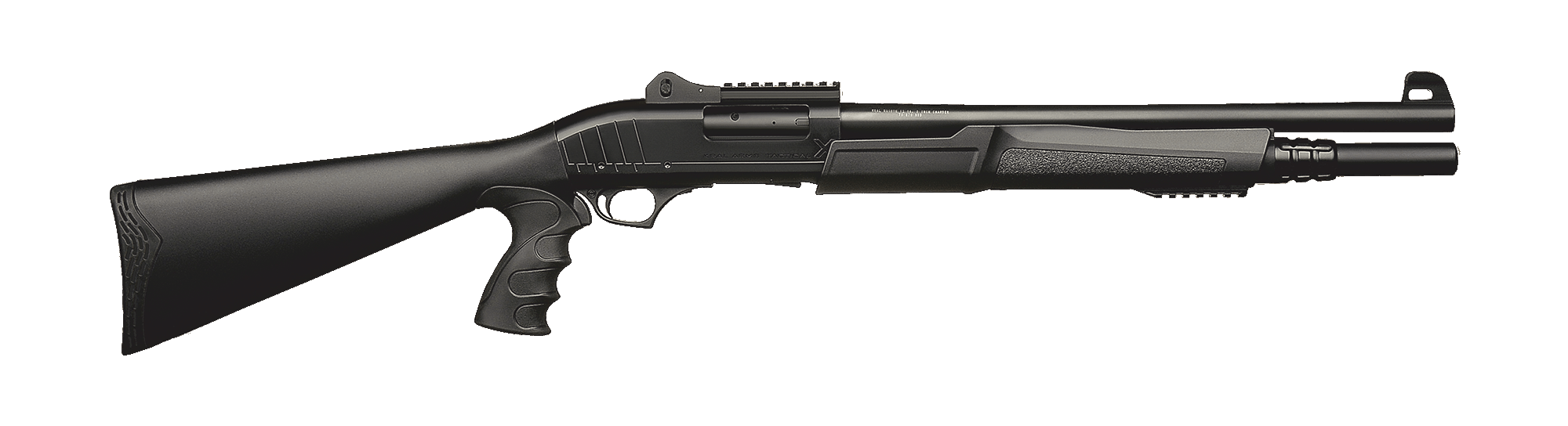 Помповое ружье Kral Arms Tactical X к. 12/76 гражданское охотничье по