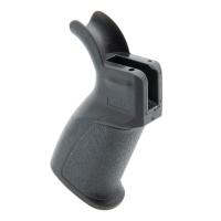 Прорезиненная рукоятка DLG Tactical черный на AR с бобровым хвостом DLG138