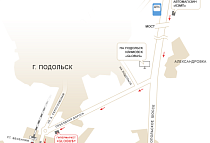 Схема проезда из Москвы Схема проезда из Москвы